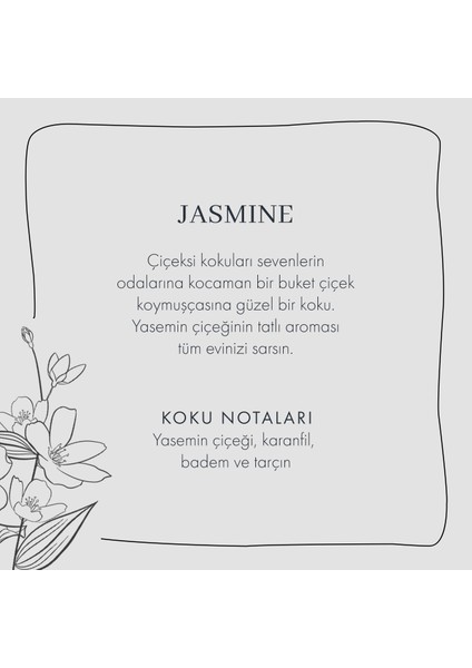 Bella Maison Jasmine Oda Kokusu (250 ml)