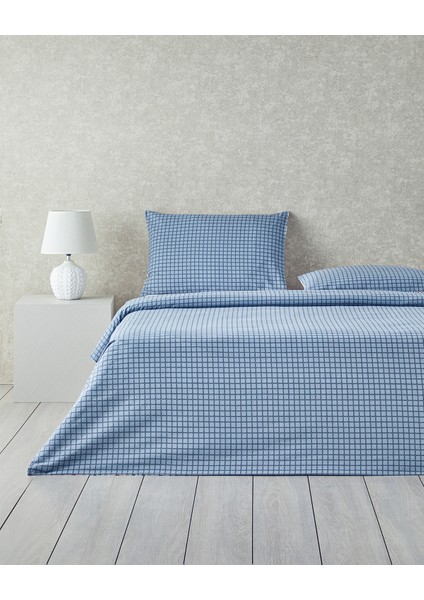 Ornate Fancy Pamuklu Çift Kişilik Nevresim Seti 200x220 Cm Mavi fiyatları