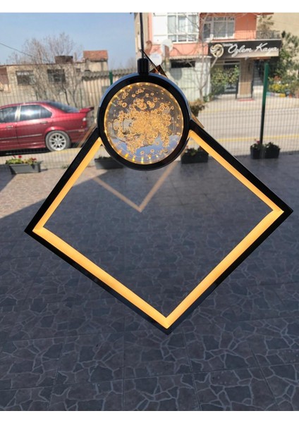 Modern Bronz LED Avize 7740B 110 cm - 30 cm