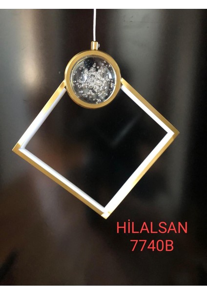 Modern Bronz LED Avize 7740B 110 cm - 30 cm