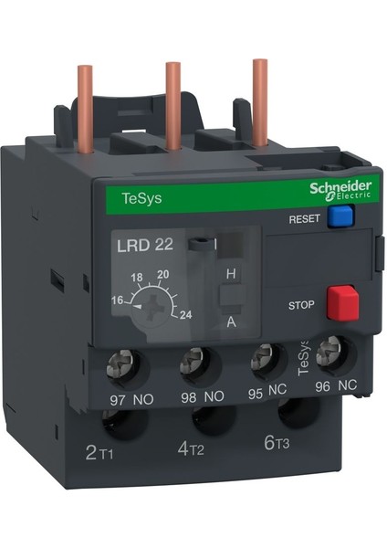 Tesys Termik Röle 16-24A Class 10A LRD22