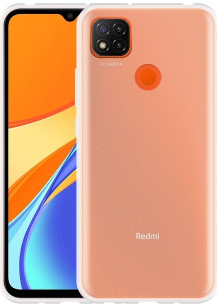 Xiaomi Redmi 9c Kılıf Şeffaf Silikon Kapak - Şeffaf