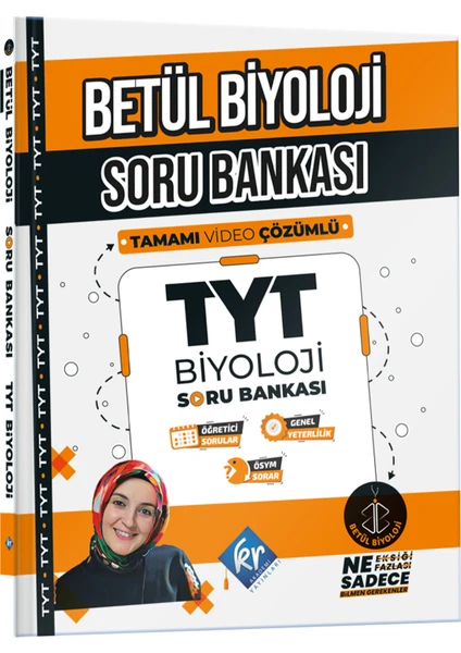 Kr Akademi Yayınları Betül Biyoloji Biyoloji TYT Soru Bankası