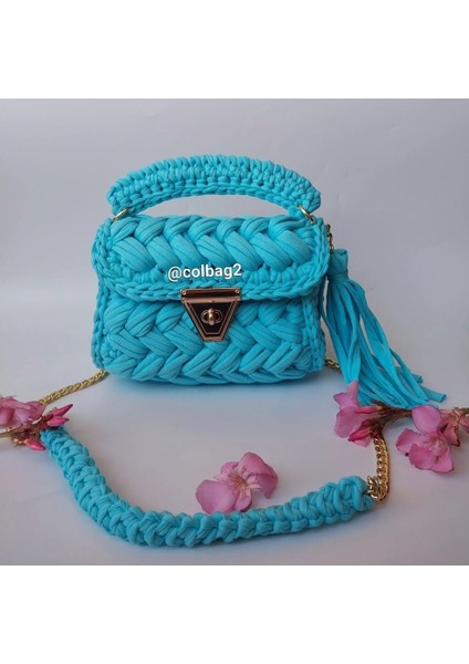 🌸 Fıstık Model El Örgüsü Çanta 🌸