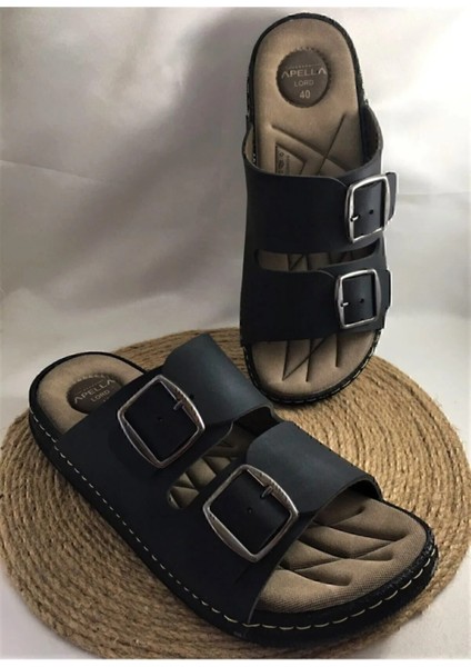 Yumuşak Deri Topuk Dikeni Önleyici Ortopedik Hafif Taban Erkek Terliği fiyatları