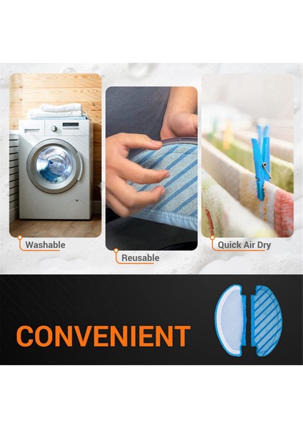 Ecovacs Deebot Için Hepa Filtre Ana Yan Fırça Paspas Bezi (Yurt Dışından)