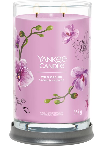 Yankee Candle Wild Orchid Tumbler Büyük Mum