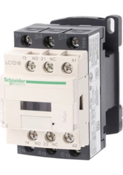 LC1D18M7 7,5 Kw 18A 220V Ac 1 No 1 Nc Tesys D Kontaktör fiyatları