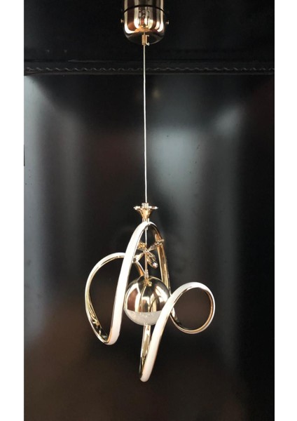 Modern Gold LED Avize 7704G 100CM - 30CM