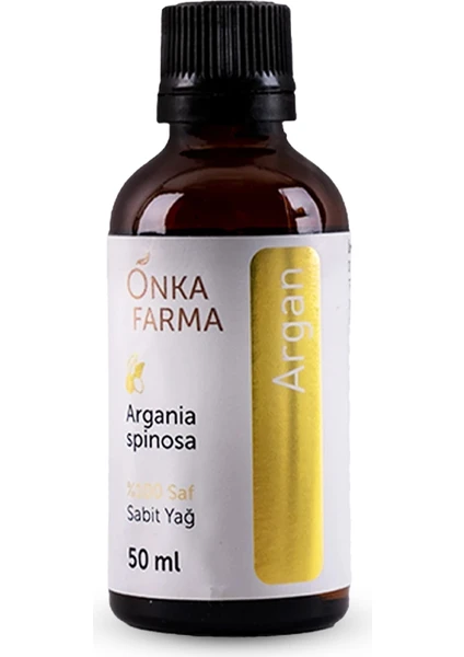 Onka Farma Argan Yağı %100 Saf Soğuk Sıkım