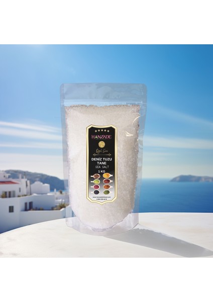 Saf Deniz Tuzu Tane Granül Iyot Ilavesiz 1 kg x 2 Adet
