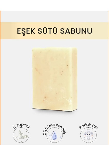 Zeytinyağlı Eşek Sütü Sabunu 135 gr x 2 Adet