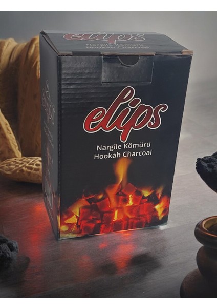 Elips Nargile Kömürü %100 Hindistan Cevizi Kabuğundan 1 kg