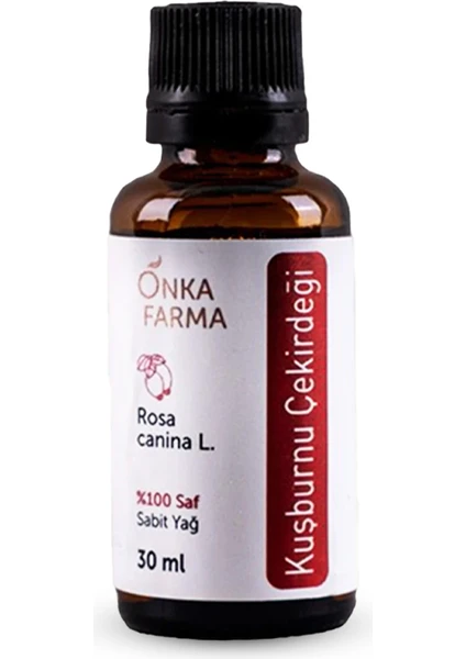 Onka Farma Kuşburnu Çekirdeği Yağı 30 ml