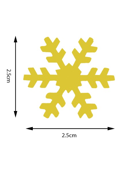 Şekilli Delgeç Kartanesi 2.5 cm KM8810