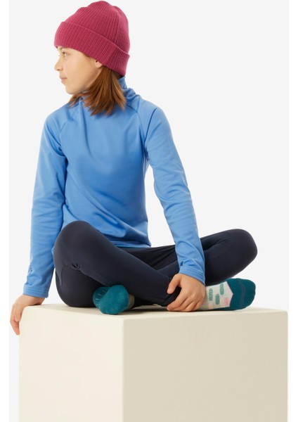 Wedze Çocuk Sıcak Tutan Üst Kayak Termal Termal İçliği - Mavi - BL 500 fırsatları