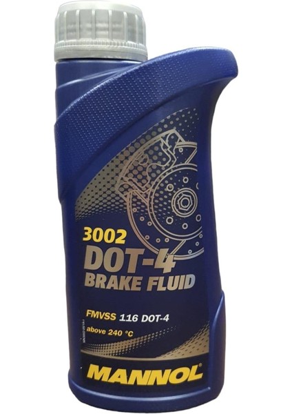 Dot-4 3002 Mannol Hidrolik Yağı