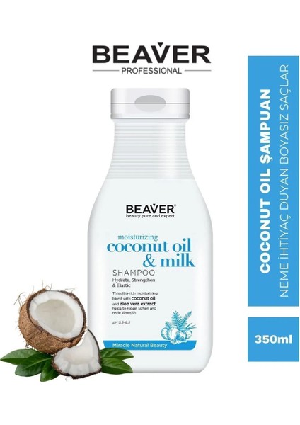 Coconut Oil & Queinoa Shampoo 350 ml