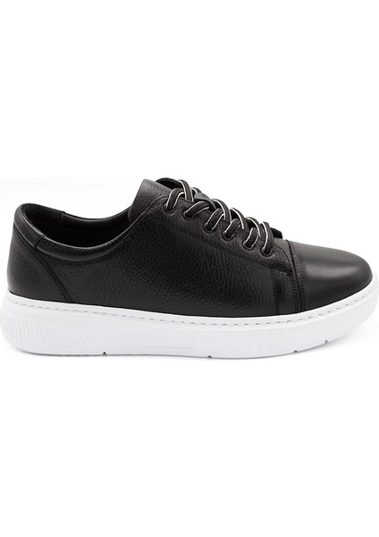 Erkek Sneaker Deri Ayakkabı 082Y24E40723