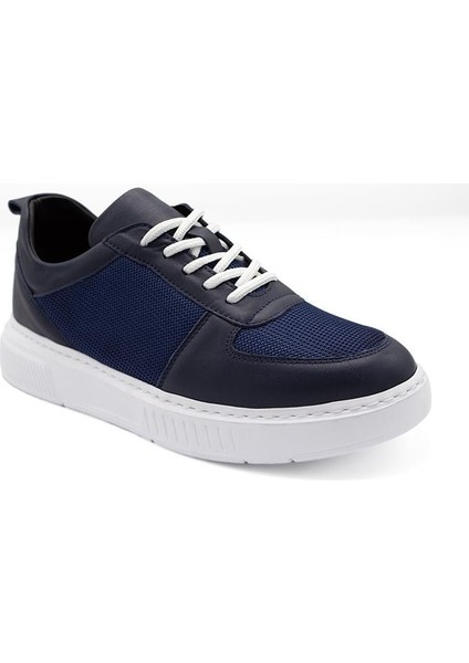 Erkek Sneaker Deri Ayakkabı 082Y24E40745