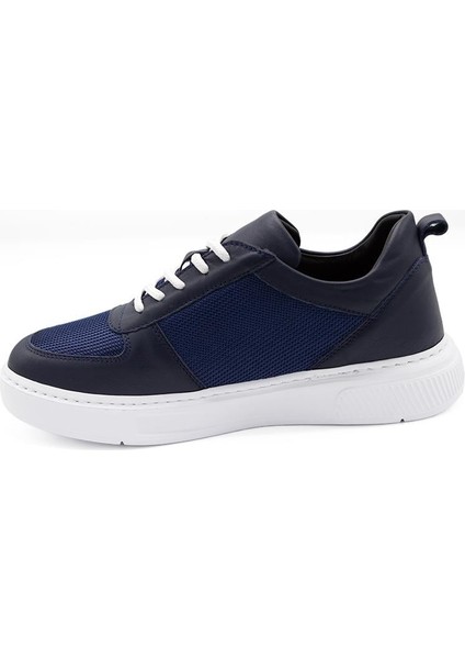 Erkek Sneaker Deri Ayakkabı 082Y24E40745