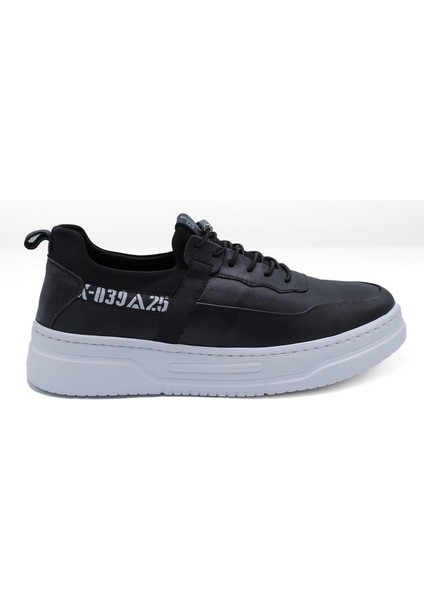 Erkek Sneaker Deri Ayakkabı 082Y24E40733