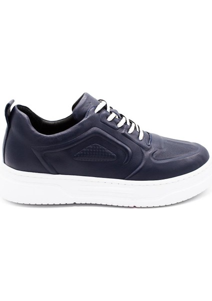 Erkek Sneaker Deri Ayakkabı 082Y24E40735