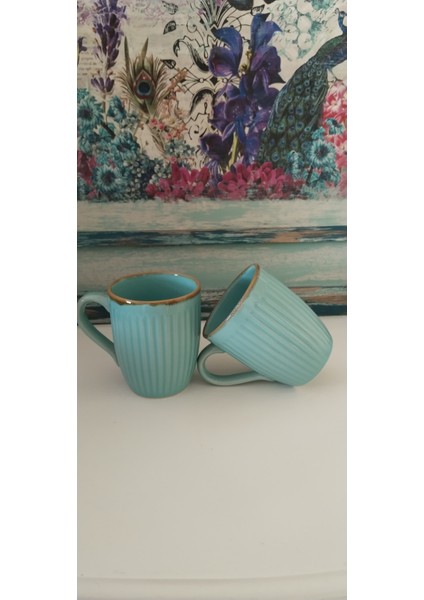 6'lı Yeşil Mug Kupa