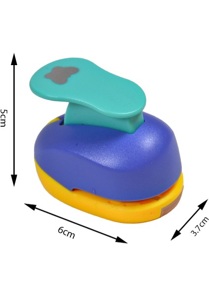 Şekilli Delgeç Kelebek 1.3 cm KM8805 indirimleri