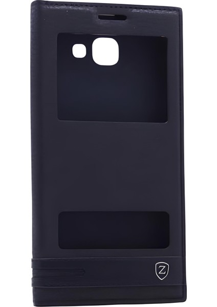 Galaxy A5 2017 Kılıf Pencereli Elite Kapaklı Kılıf