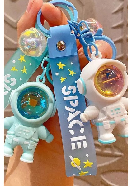 Mini Işıklı Astronot Anahtarlık