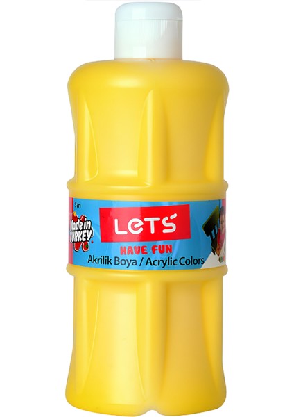 Lets 500 ml Akrilik Boya Seti 4lü modelleri