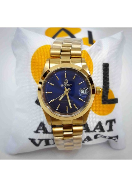 Çelik Mavi Unisex Kol Saati