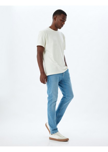 Slim Fit Kot Pantolon - Brad Jean