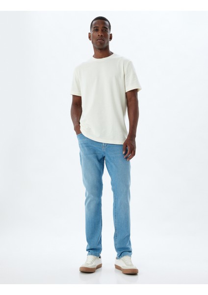 Slim Fit Kot Pantolon - Brad Jean