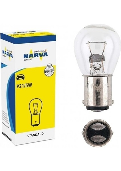 Narva 12V 1016 21/5W Stop Ampulü