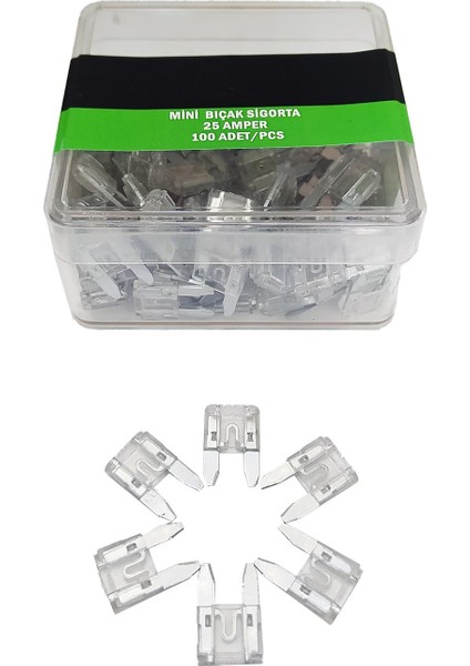 Mini Bıçak Sigorta 25 Amper ( Adet )