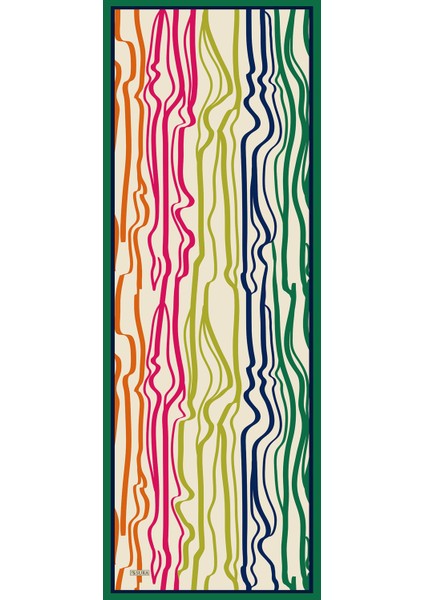 Sura %100 Twill Ipek Şal 55*185 Ebat