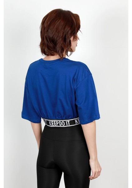 Kadın Eteği Bantlı T-Shirt