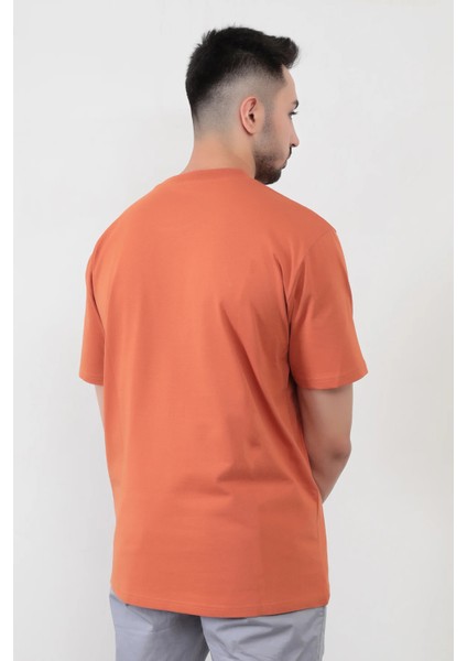 John Borners Tarçın Erkek Extra Positive Baskılı Regular Kesim T-Shirt