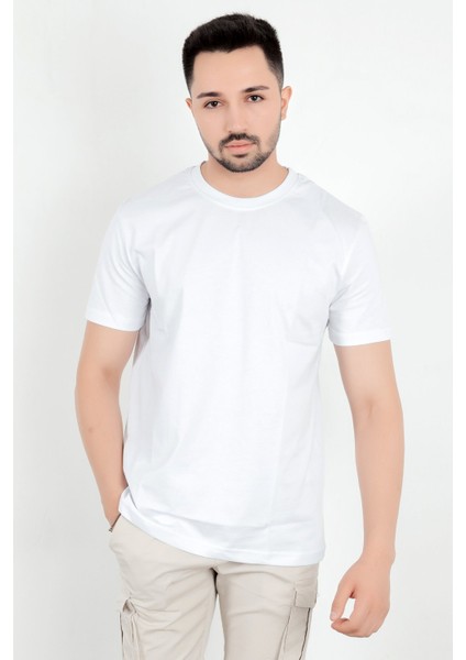 John Borners Erkek O Yaka Spor Basic T-Shirt