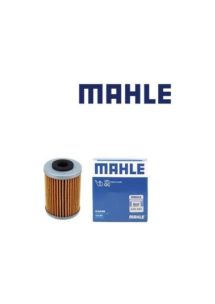 MAHLE OX1248 YAĞ FİLTRESİ 155 BAJAJ PULSAR NS200 RS200 DOMİNAR 250 400 KTM 200 DUKE 2012 2016