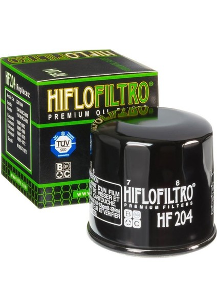 HF204 Hiflo Yağ Filtresi CBF/CBR600/1000, INTEGRA750, NC/NCX750 Yamaha R25-MT25 -