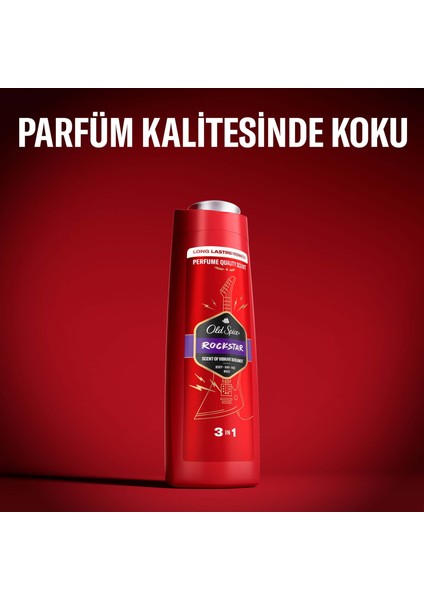 Old Spice Rockstar Erkek Duş Jeli ve Şampuan 400 ml