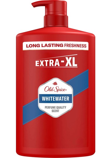 Whitewater Erkek Duş Jeli ve Şampuan 1000 ml XXL Büyük Boy