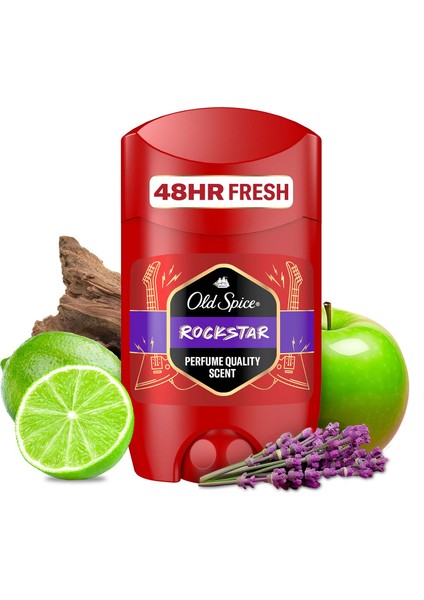 Old Spice Rockstar Erkekler için Deodorant Stick 50 ml