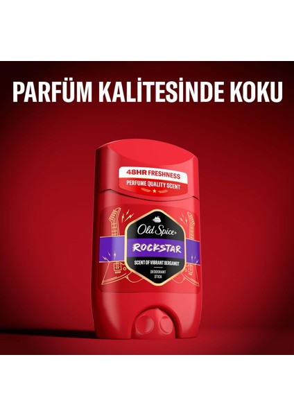 Old Spice Rockstar Erkekler için Deodorant Stick 50 ml