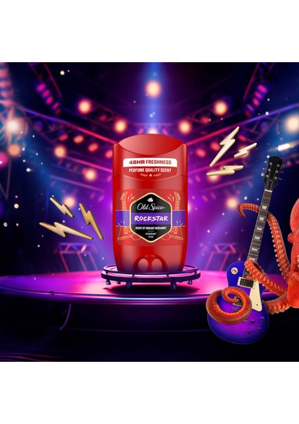 Old Spice Rockstar Erkekler için Deodorant Stick 50 ml