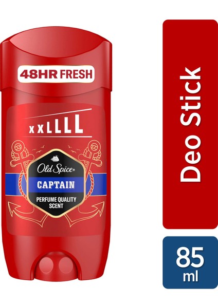 Captain Erkekler için Deodorant Stick 85 ml XL Büyük Boy