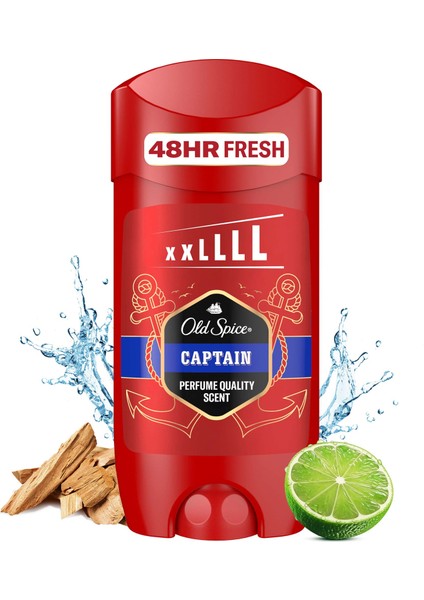 Captain Erkekler için Deodorant Stick 85 ml XL Büyük Boy